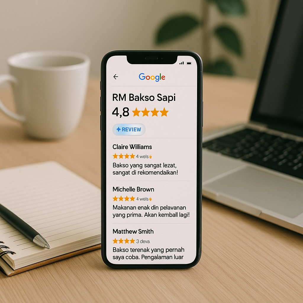 Review Google Bintang 5 – Meningkatkan Reputasi Bisnismu!