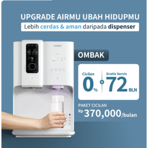 PAKET SOLUSI SEHAT COWAY — Air Minum & Udara Bersih dalam Satu Paket